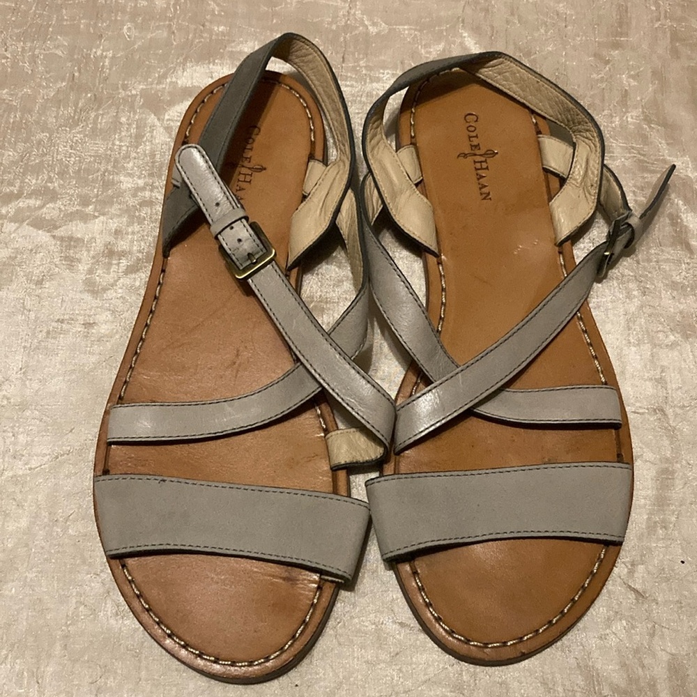 Cole Haan Minetta light grey Sandals Size 9.5